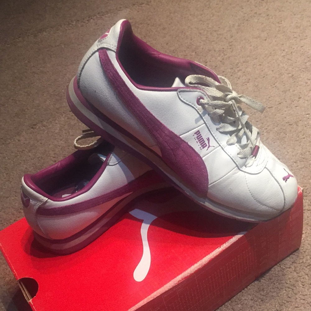 Women’s Puma Turin L Wn’s White-Boysenberry Pink